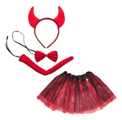 FANTASIA DIABINHA PRETA 4P�S